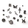 Corona de Flor de Aleación Cuentas Espaciadoras de Serpiente Accesorios de Base de Flor Materiales Hechos a Mano para DIY Cadenas para Teléfono Colgantes Charms para Pendientes Materiales para Colgantes Venta al por Mayor