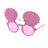 Óculos de Festa de Praia Havaiana Coqueiro Flamingo Papagaio Sorvete Flor Taça de Vinho Peculiar e Legal