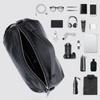 Bolso bandolera para hombre de alta gama, de gran capacidad, casual, tipo cartero, de cuero genuino, para hombre, para negocios, para ir al trabajo, bolso de hombro para hombre