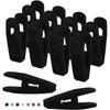 Acessórios para Cabides, Pequenos Clipes Flocked, Prendedores de Roupa de Plástico Multifuncionais para Uso Doméstico, Antiderrapantes, Sem Marcas, para Secar e Guardar Roupas