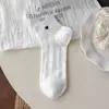 Calcetines Cortos para Mujer, Estilo Verano Delgado, Algodón Puro, Malla Hueca, Anti-Olor, Bordado Lindo, Sin Costuras, Calcetines de Algodón Antideslizantes para Verano