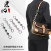 Trébol de cuatro hojas decoración de axila bolsa de extensión cadena bolsa de cadena con cadena compra única extensión desmontable accesorios metálicos transformación