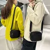 Bolsa Transversal para Homens 2026 Novo Estilo Casual Simples Bolsa para Celular Pequena Bolsa de Ombro Estilo Workwear Mochila Masculina Bolsa de Ombro para Mulheres