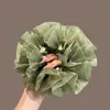2026 Novo Estilo Elástico para Cabelo Intestino Grosso para Mulheres Corda de Cabelo Flor de Cabeça Alta Elasticidade Elástica Coque Elástico de Cabelo Corda de Cabelo para Rabo de Cavalo Acessórios de Cabelo