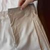 ¡Los productos fuertes son asombrosos! Pantalones Casuales Cortos de Textura de Alta Calidad Color Blanco Cremoso Cómodos Transpirables de Cintura Alta Adelgazantes Estilo Globlo para Mujer