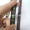 Cinta Jacquard Estilo Étnico de Punto de 1CM Poliéster Nylon Cinta Jacquard por Computadora Cinta Bordada Accesorios para Ropa