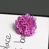 Flor de Clavel de 8 cm Cabeza de Flor Artificial Accesorios de Decoración para Pastel del Día de la Madre Flor para Pasador DIY Tocado de Flor Guirnalda de Flores Hecha a Mano