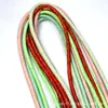Corda para Lanyard de 4mm Direto da Fábrica Fonte, em Estoque para Entrega Imediata, Cordão Redondo Colorido com Glitter para Acessórios de Vestuário e Artesanato