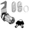 RV LOCK CM1917 cerradura de leva tubular cerradura giratoria de doble pieza cerradura para muebles RV cerradura para caja de herramientas