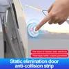 Eliminador de Estática para Carro, Eliminador de Estática Anti-Colisão de Porta, Adesivo de Silicone Anti-Colisão Multifuncional, Artefato de Eliminação de Estática