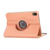 Funda Protectora Adecuada para Tableta Apple iPad Mini 7 2024 Mini 7 Funda de Cuero Giratoria 360 con Textura 8.3 pulgadas