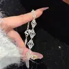 Nuevo Pulsera de Encaje Hueco Dulce de Lujo Ligero con Diseño de Nicho de Moda para Mujer, Joyería de Alto Valor Apilable