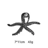 Pinzas para el Cabello de Alta Gama Estilo Europeo y Americano para Recogidos, Pinzas de Estrella de Mar, Aleación en Stock, Pasadores para Cola de Caballo Alta