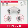 Cable Exterior Tipo H Doble 1C9 Ferrule en Ángulo Recto Codo de 90 Grados 14/16/18/22*1.5 Acero al Carbono Junta para Tubería de Aceite de Alta Presión
