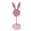 Soporte de escritorio para teléfono móvil lindo conejo de dibujos animados plano Soporte universal telescópico ajustable elevable soporte perezoso