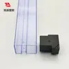 Tubo Duro de Embalaje Antiestático de PVC Transparente con Forma Especial con Diámetro de Boca de Tubo de 36 mm Tubo de Embalaje para Componentes Digitales IC