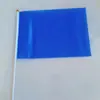 Bandeirinhas Coloridas Pequenas para Venda no Atacado para Eventos Esportivos de Jardim de Infância, Bandeiras de Mão, Bandeirinhas Triangulares Coloridas para Acenar, Bandeiras Vermelhas para Acenar