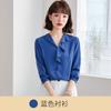 Camisa sentido del diseño para mujer 2021 otoño nueva camisa blanca profesional de gasa elegante estilo coreano para mujer top estilo Chanel