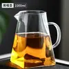 Bule com Filtro de Aço Inoxidável, Bule Transparente Quadrado, Cafeteira de Vidro Borossilicato de Alta Resistência ao Calor com Filtro, Conjunto de Chá