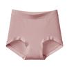 # 6008 # Calcinha Feminina Antibacteriana com Controle da Barriga, Sem Costura, Cor Nude, Tamanho Grande, Confortável e Super Elástica, com Forro de Seda Amora, que Cobre os Quadris