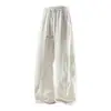 Nasa sobre Pantalones Rayados de Tencel para Hombre Verano Delgados 2026 Nuevos de Seda de Hielo Secado Rápido Casual Deportivos Largos