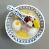 Nuevos y modernos imanes para refrigerador de resina 3D de Shaoxing, comida creativa, imanes culturales y creativos, juguete de comida realista más vendido en stock