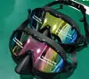Gafas de Buceo Unisex Modelo Nuevo Transfronterizas con Tapones para los Oídos Integrados Antiperdida y Sello de Silicona Máscara de Natación Ahora Disponibles Transfronterizas