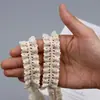 Renda de algodão elástico off-white tecido à mão acessórios de renda para meias barra de saia acabamento decorativo