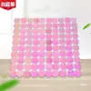 Placas a vento com lantejoulas para cabeçalho de porta, decoração de fundo para eventos, exposições, padrão de fundo, parede de fundo com placas coloridas a vento