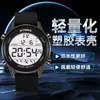 Reloj Electrónico de Silicona para Hombre SYNOKE Running Estudiante Moda Impermeable Luminoso Pantalla Grande Montañismo al Aire Libre