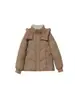 Chaqueta de Algodón Genuino para Mujer 2026 Estilo Nuevo Invierno Negro Petite Engrosada Abrigo Chaqueta Chaqueta de Algodón Plumas Chaqueta Acolchada