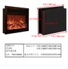 Insertar de chimenea personalizado, chimenea de estilo europeo, llama simulada electrónica, chimenea eléctrica de estilo americano, calentador empotrado decorativo para el hogar