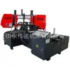 Máquina sierra angular CNC totalmente automática tipo GB4240, máquina sierra de inglete 4240, máquina sierra de cinta para metales de esquina 4240