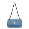 2026 Nuevo Bolso de Cadena Cuadrado con Diseño de Diamantes Estilo Fragancia Pequeña para Mujer, Bolso Cruzado de un Solo Hombro con Sensación de Alta Gama, Bolso Pequeño Cuadrado para el Trabajo