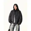 Chaqueta de cuero tie-dye transfronteriza para hombre de alta gama callejera genial uniforme de piloto americano chaqueta con cuello alto nicho chaqueta de béisbol