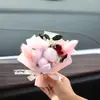 Perfume para Coche Ramo Creativo de Flores Secas Accesorios para el Interior del Coche Adornos Salida de Aire Acondicionado Fragancia Ligera Decoración Regalo