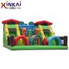 Castelo inflável de PVC grande ao ar livre Trampolim Slide Park Stall Castelo inflável Trampolim Kidsren's Naughty Castle