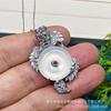 Colgante Hebilla de Paz con Forma de Dragón de Ágata Natural Blanca Hielo de Alta Calidad al por Mayor, Mismo Estilo que en Xiaohongshu, Modelo Nuevo Comparable al Jade