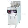 Suministro directo de papas fritas pierna de pollo Freidora vertical de doble cilindro y cuatro pantallas freidora eléctrica 56L de capacidad freidora de doble cilindro con temporizador