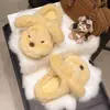Lindas pantuflas de algodón estilo cachorrito para mujer, nuevo modelo otoño e invierno 2026, zapatos de algodón cálidos planos antideslizantes para interior y exterior para mujer