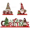 Decorações Populares de Natal da Amazon para Interior Festa de Natal de Inverno Decorações de Mesa de Madeira Decorações de Mesa