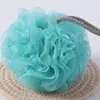 Bola de Baño Grande de Malla Suave Espumosa Color Morandi 50G30G Flor de Baño Anti-Dispersión Flor de Baño Venta al Por Mayor