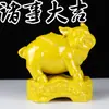 Adornos de Cerámica del Cerdo del Zodiaco Manualidades Lindas de Cerdo Dorado Decoraciones para el Hogar Sala de Estar Mueble de TV Regalos de Cerdo