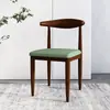 Silla de Comedor, Silla de Dormitorio, Taburete para Escritorio de Estudio, Silla de Cuerno de Imitación de Madera Maciza para el Hogar, Silla con Respaldo, Mesa y Sillas de Comedor Modernas Minimalistas