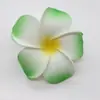 5-9cm Presilha de Cabelo Flor de Frangipani Simulada Adorno de Cabeça Acessórios de Cabelo DIY Decorativos Acessórios de Frangipani Decorativos Externos Flor Artificial para Cabeça