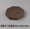 Adornos para el Salpicadero del Coche Hechos a Mano DIY Consola Central Nogal Madera Maciza Figuras Bases Aromaterapia Regalos para Coche Nuevo