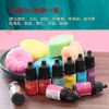 Manluo Hierba Mulan 5ml Pigmento para Jabón Artesanal DIY Aditivo Materias Primas Jabón Artesanal Puro Casero Colorante Vegetal