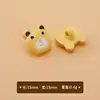 Botões de Plástico Coloridos de Coelho e Urso de Desenho Animado para Casacos, Suéteres, Vestidos de Crianças, Botões Decorativos Fofos para Costura à Mão