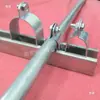 Aço em C, abraçadeiras tipo P, abraçadeiras de tubo com absorção de choque, abraçadeiras de isolamento para feixes de tubos, fixação de tubo redondo galvanizado, revestimento interno preto.