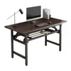 Mesa de Computadora Plegable Escritorio de Escritorio Escritorio para Oficina en Casa Dormitorio Mesa Pequeña Escritorio Simple para Aprender y Escribir Rectangular